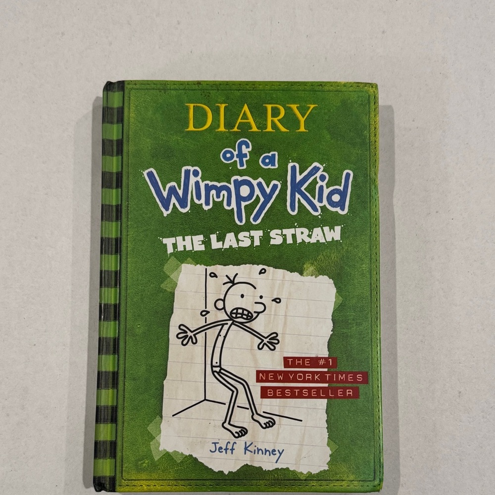 Diary of a Wimpy Kid: The Last Straw - Green Cover